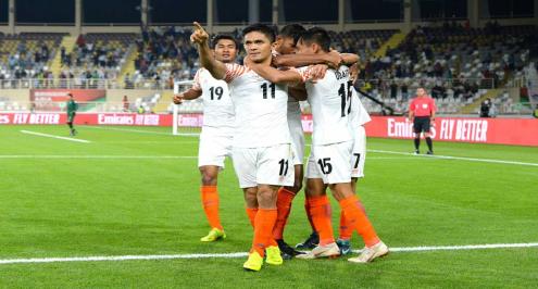 المنتخب الهندي يقسو على نظيره التايلاندي برباعية في كأس آسيا 